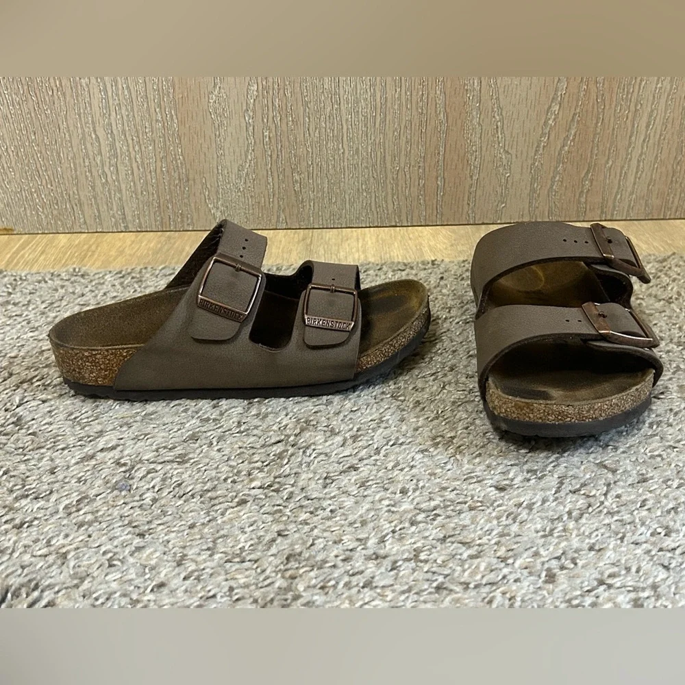 Birkenstock Arizona Sandals Mocha Unisex Child's Brown Size 30 12 Outdoor Summer